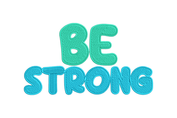 Be Strong: A Seller’s Review for Etsy Embroidery