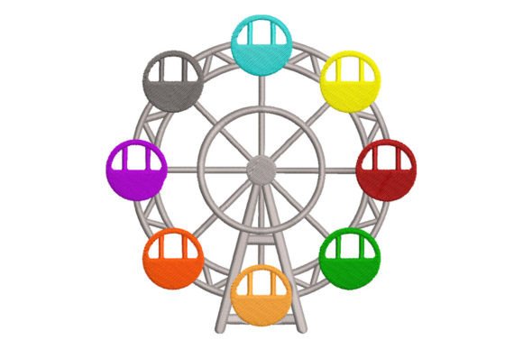 Ferris Wheel: A Whimsical Holiday Embroidery Review