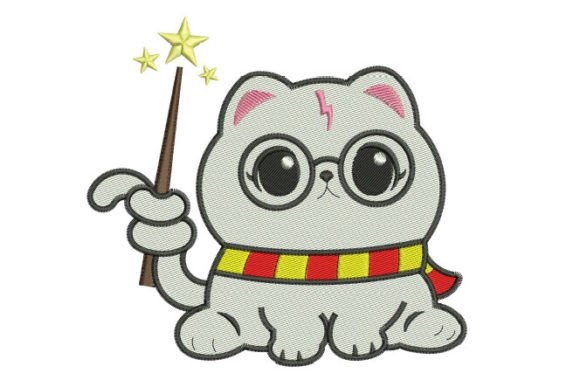 Review: A Cute Wizard Cat with a Magic Wand Design