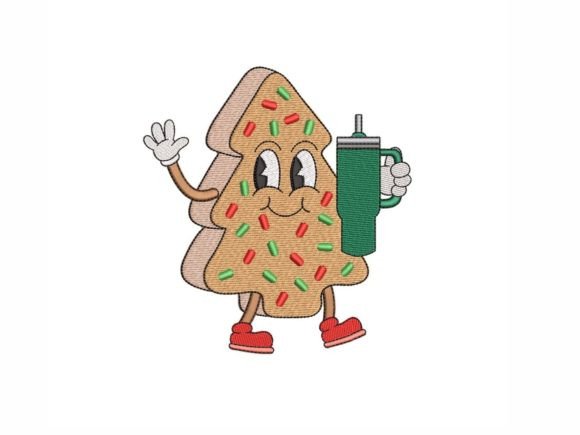 Review: Christmas Tree Gingerbread Embroidery Design