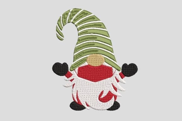 Review: Cute Christmas Gnome for Holiday Embroidery
