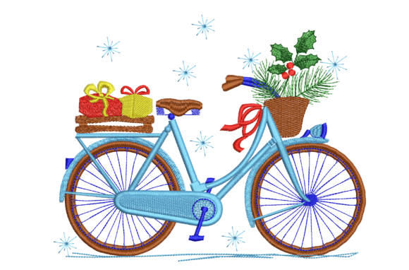 Reviewing Christmas Bicycle for Branded Merch