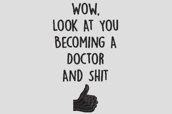 Reviewing Look at You Becoming a Doctor for Merch