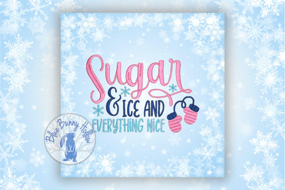 Sugar and Ice Embroidery: A Winter Design Review
