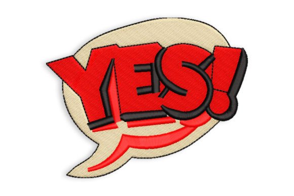 Yes: A Fresh, Charming Design for Real Embroidery Projects